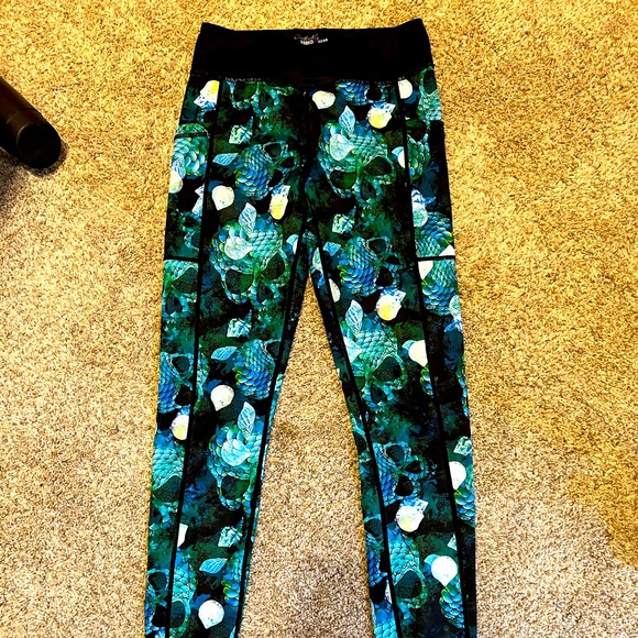 Constantly Varied Gear Pants - CVG Retired Mermaid Skull full length leggings